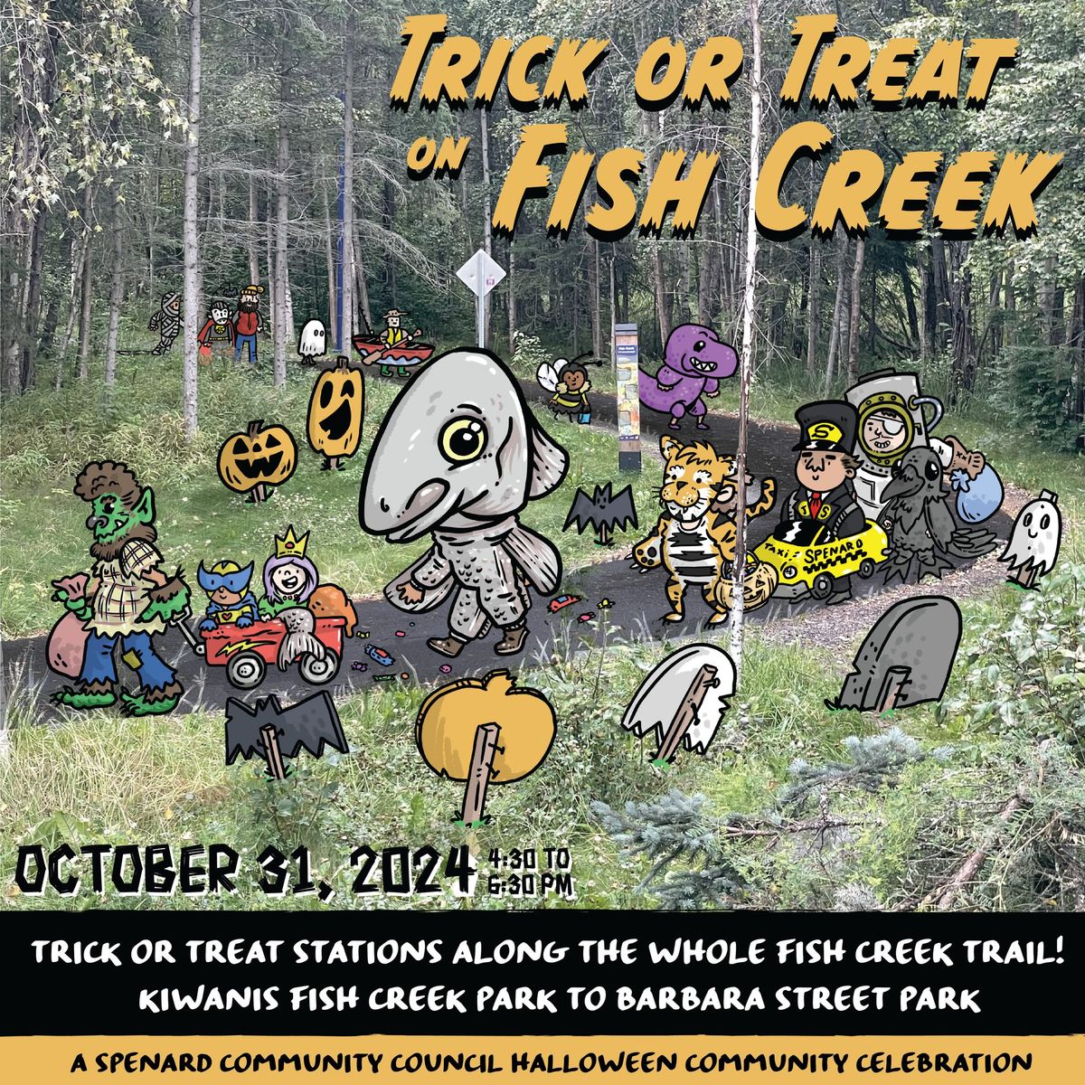 6th Annual Trick or Treat Fish Creek