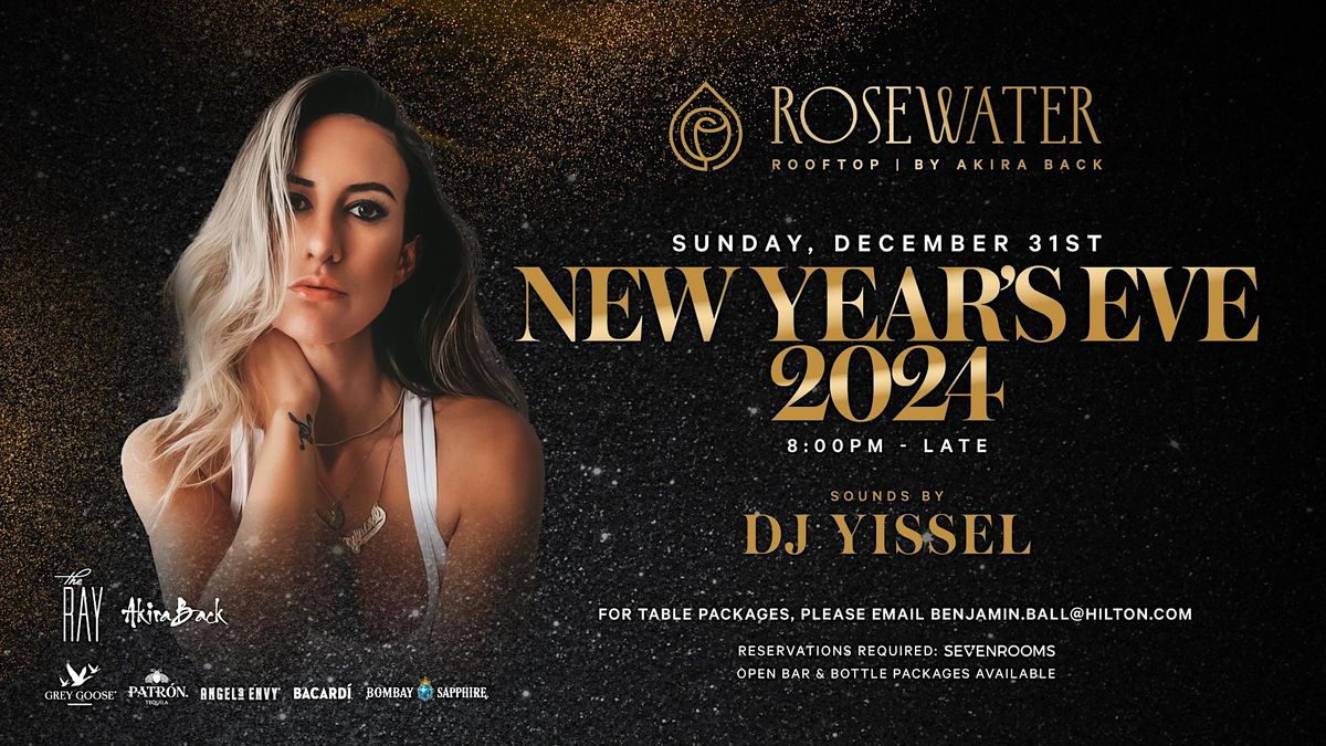 New Years Eve at Rosewater Rooftop Rosewater Rooftop by Akira Back