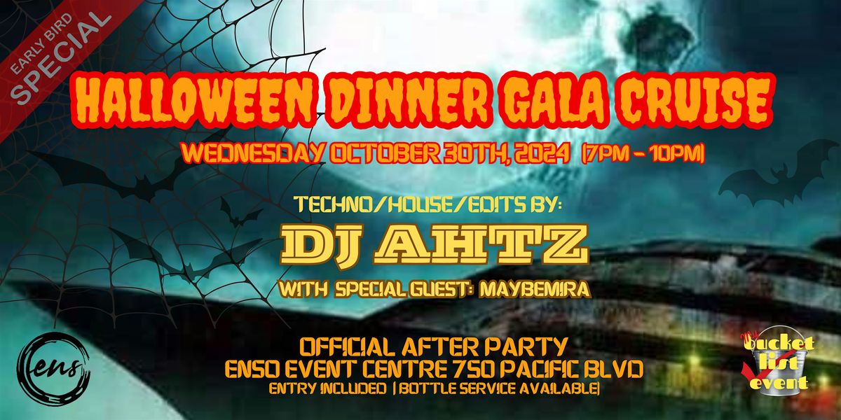 Halloween Dinner Gala Cruise & After Party