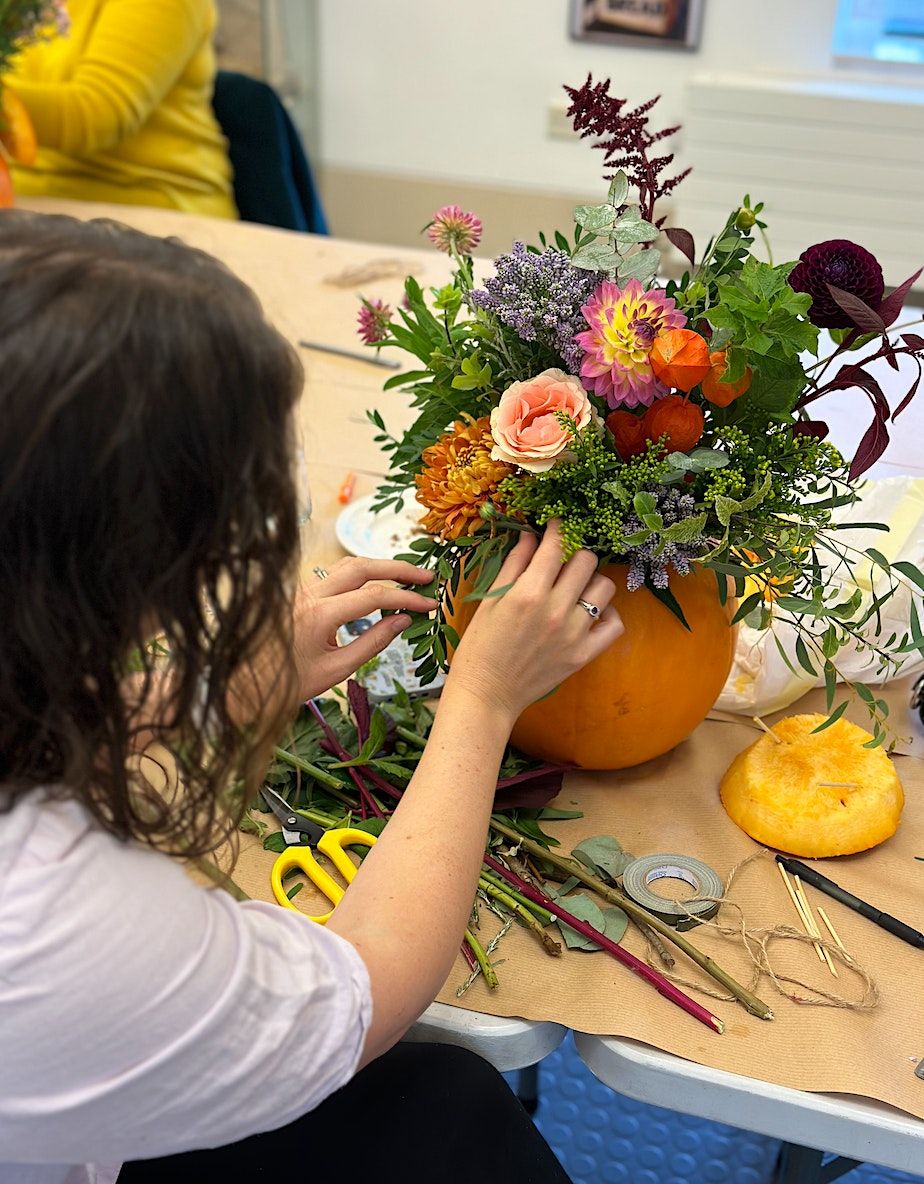 Autumn Floral Pumpkin Workshop