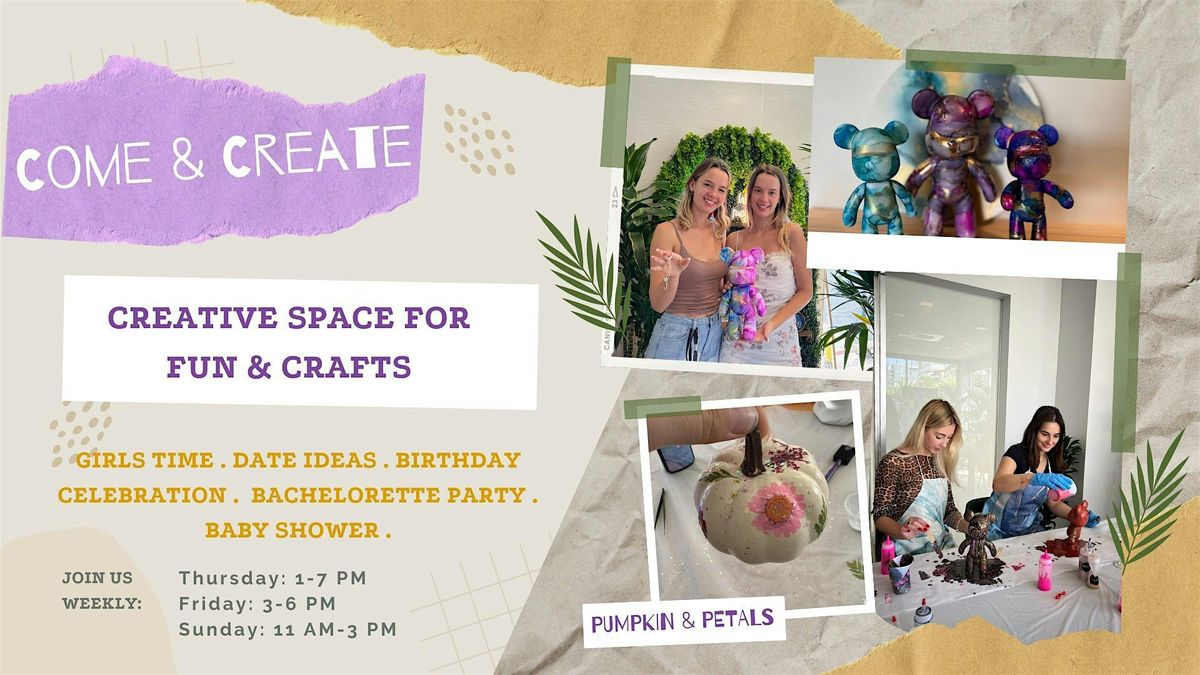 Come & Create - Fun & Crafts Art Space | San Diego