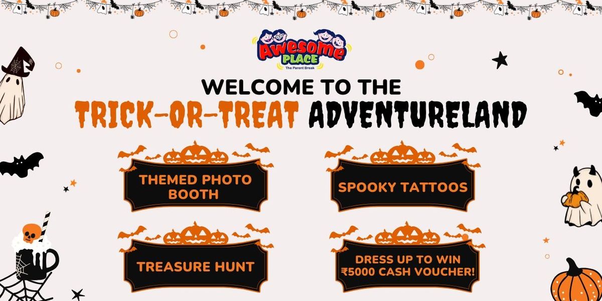 A Spooky Halloween Adventure at Awesome Place!