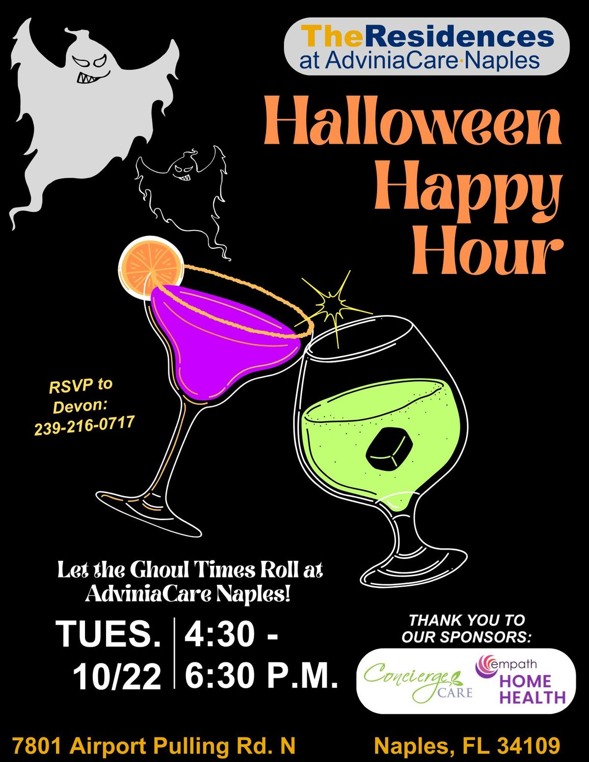 Halloween Happy Hour