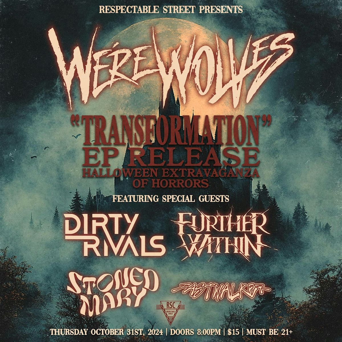 Halloween Night with We're Wolves