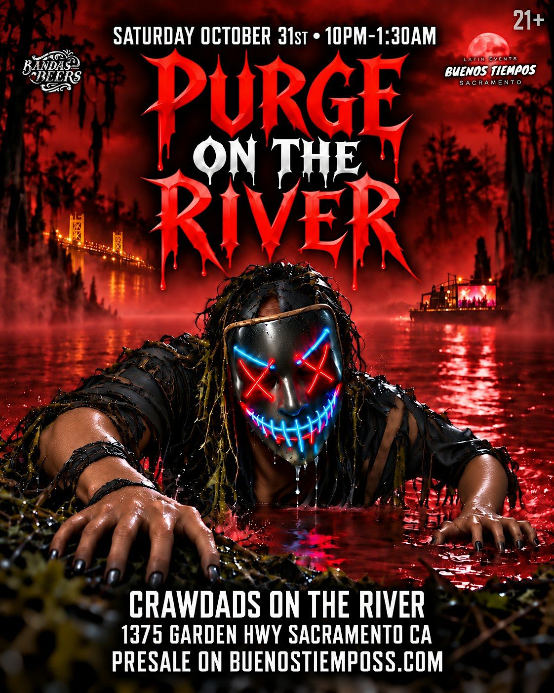 Purge on the River at Crawdads on the River