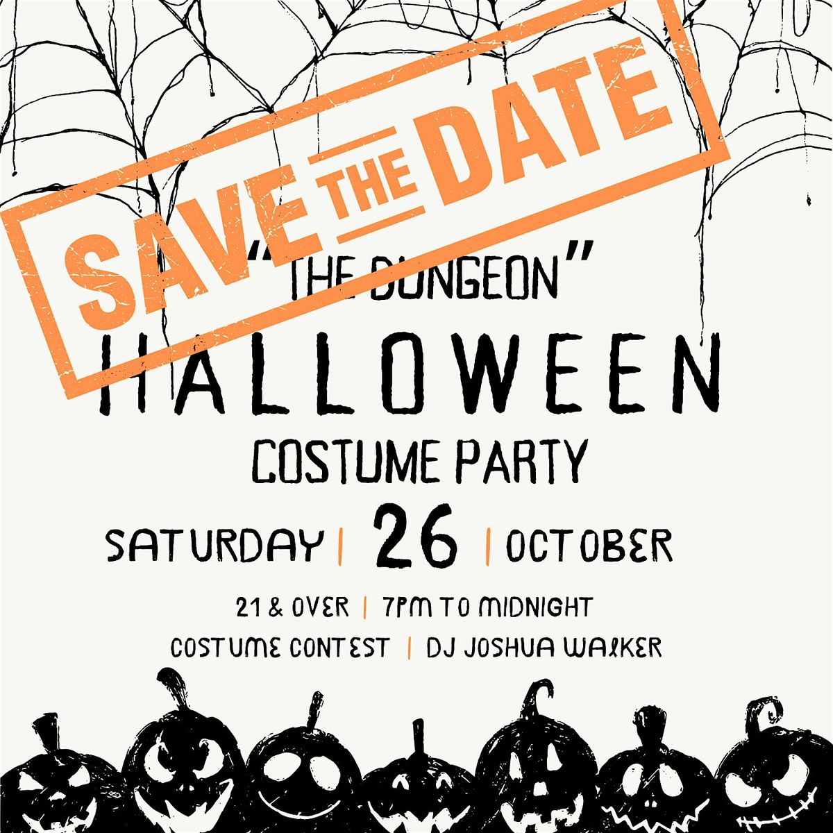 HALLOWEEN COSTUME PARTY 21+