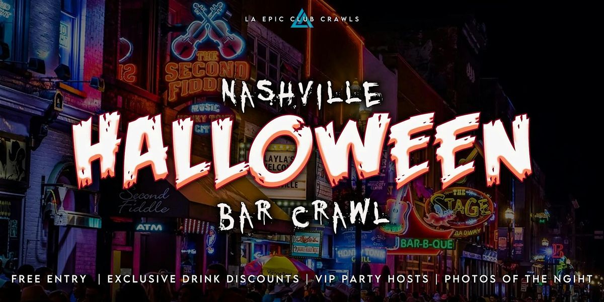 Halloween Nashville Bar Crawl