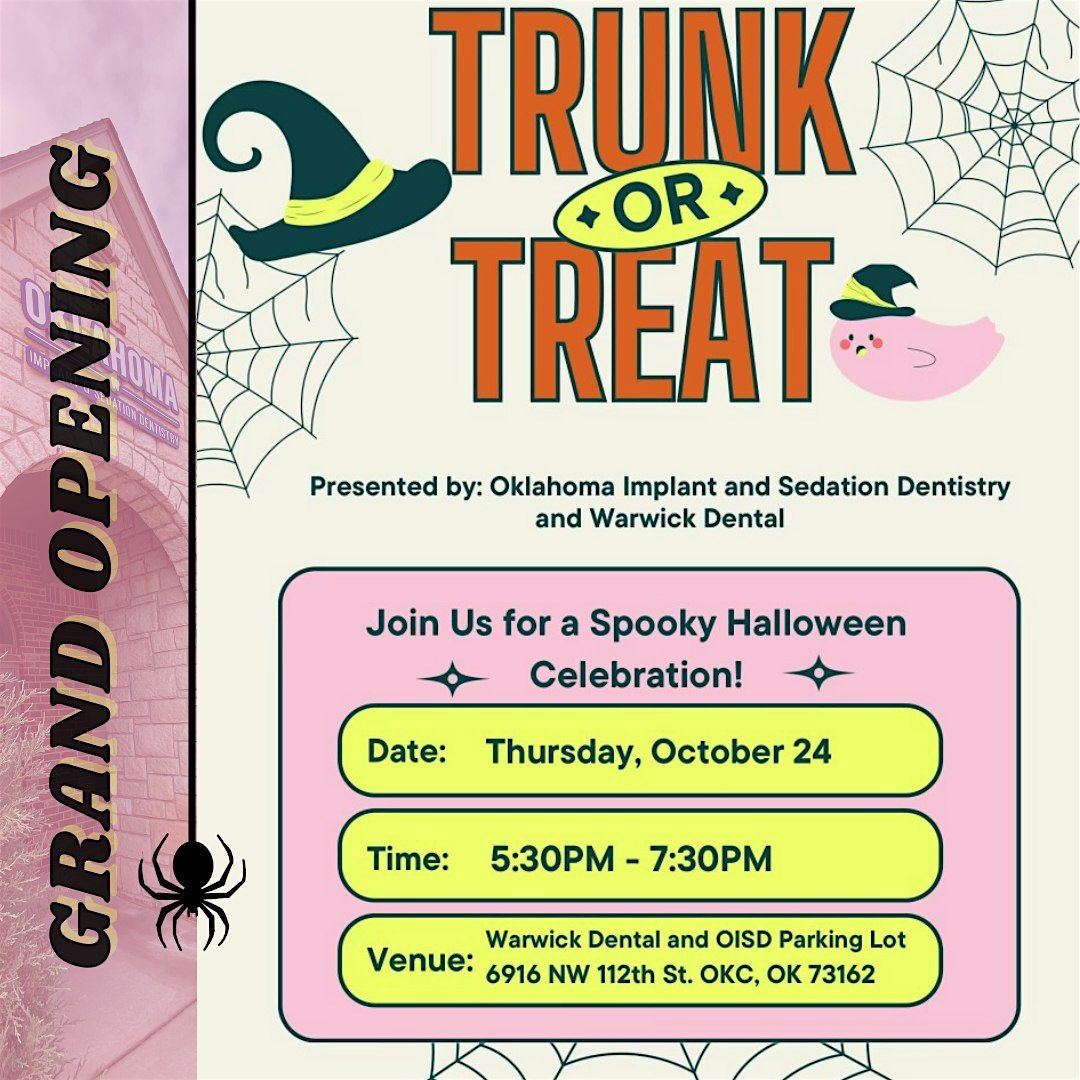 Warwick Dental Trunk or Treat and Grand opening of OISD