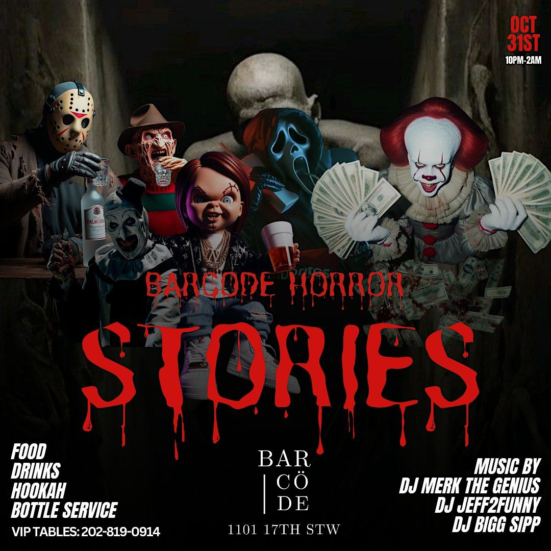 Barcode Horror Stories Halloween Bash