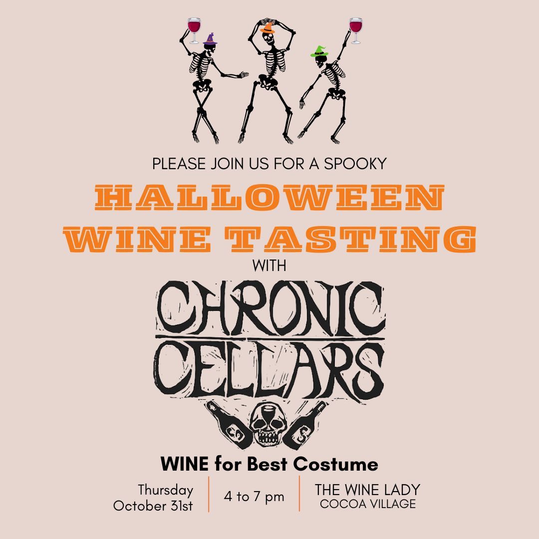 HALLOWEEN WINE TASTING + COSTUME CONTEST