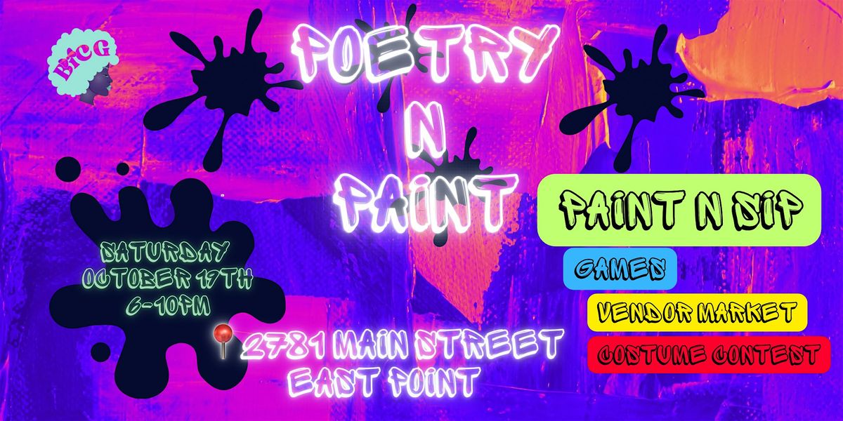 Poetry N Paint Spooky Edition