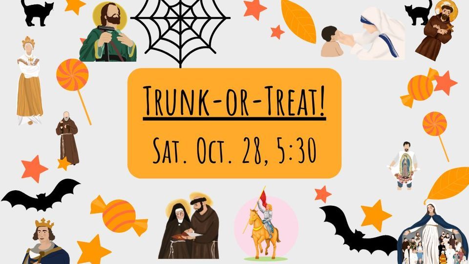 Trunk or Treat St Malachy Parish School, Brownsburg, IN October 28