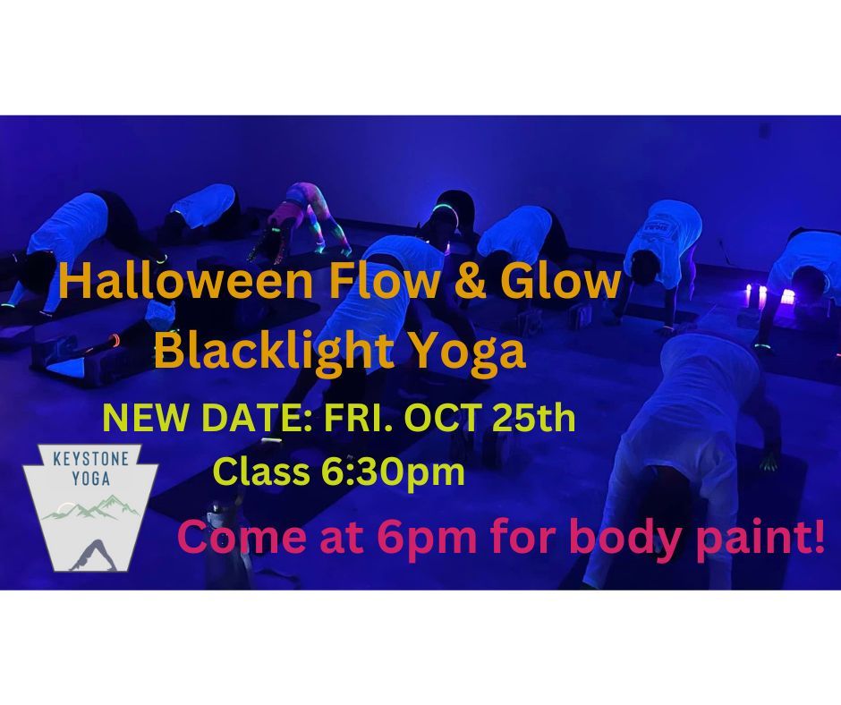 Halloween Flow & Glow Blacklight Yoga