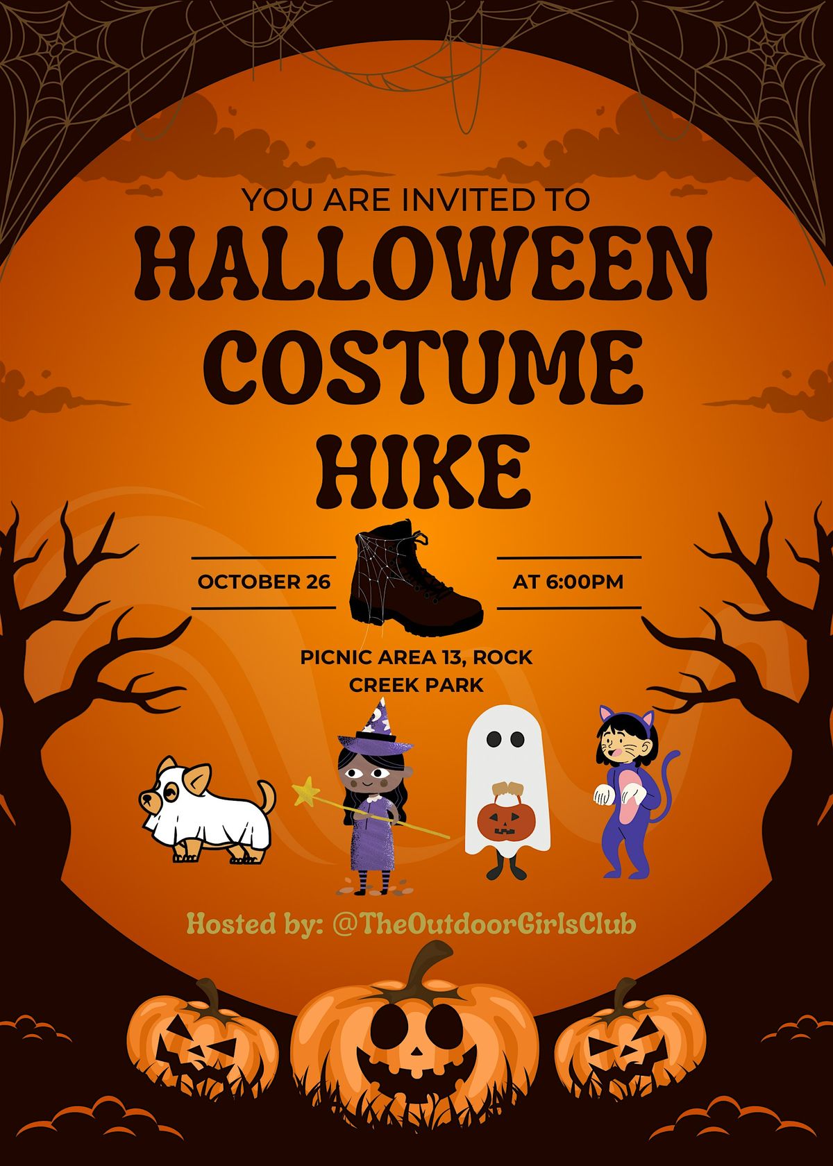 Halloween Costume Hike