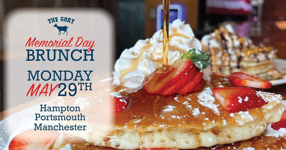 Memorial Day Brunch The Goat Hampton May 29, 2023