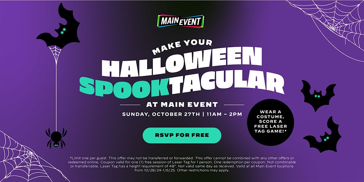 Main Event Orlando: Halloween Spooktacular