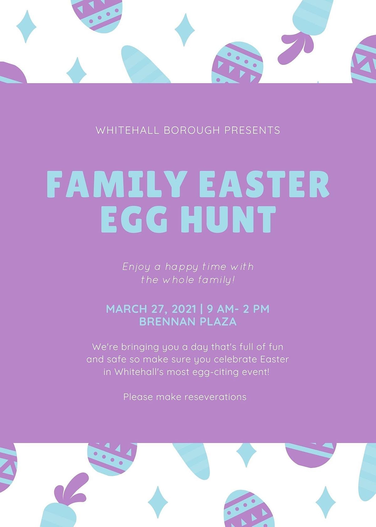 Family Easter Egg Hunt