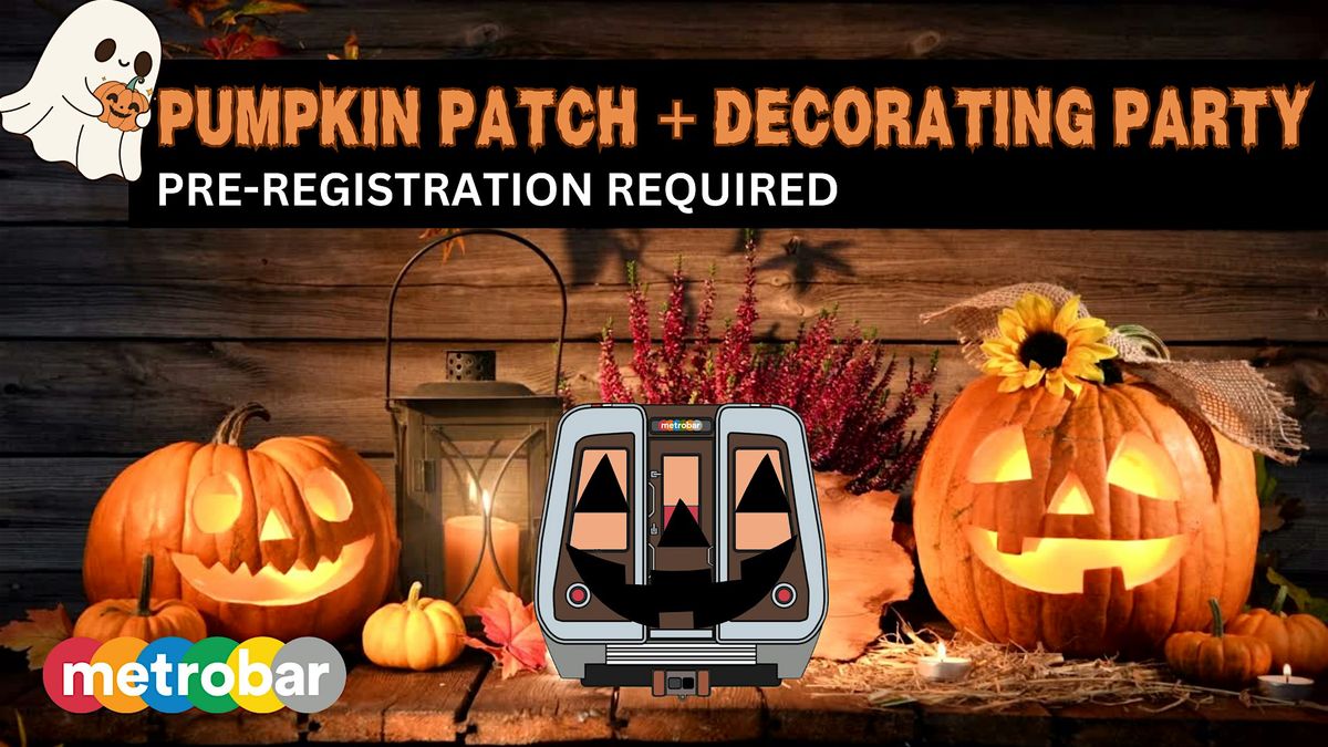 Pumpkin Decorating and Pumpkin Patch at metrobar