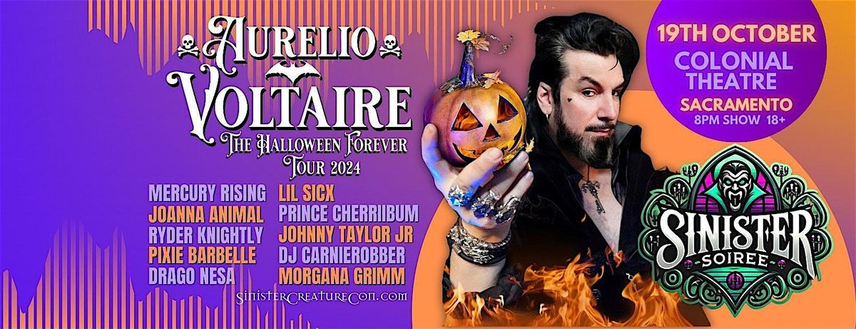 Sinister Soiree - featuring Aurelio Voltaire