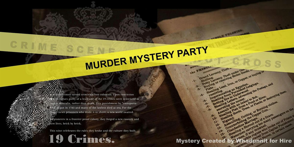 M**der Mystery Party - Frederick MD