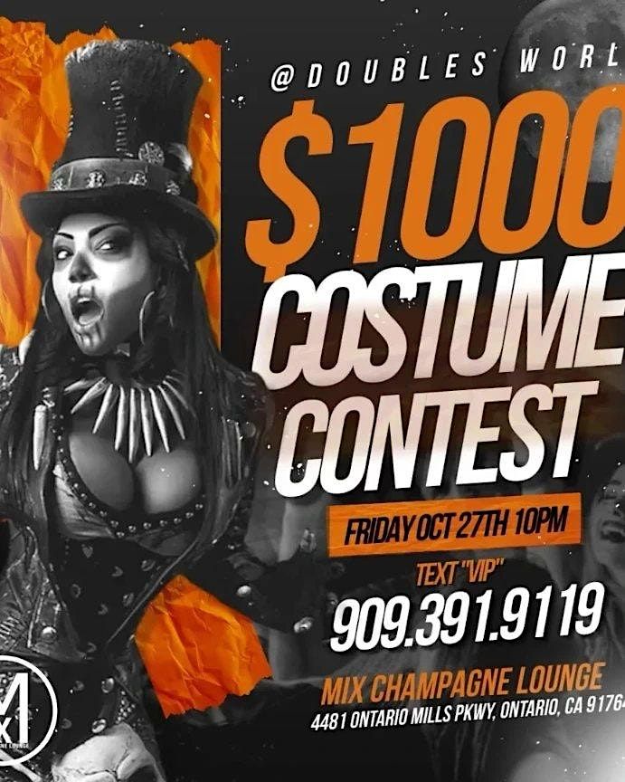 1000 Halloween Costume Contest Mix Champagne Lounge on Fridays Mix