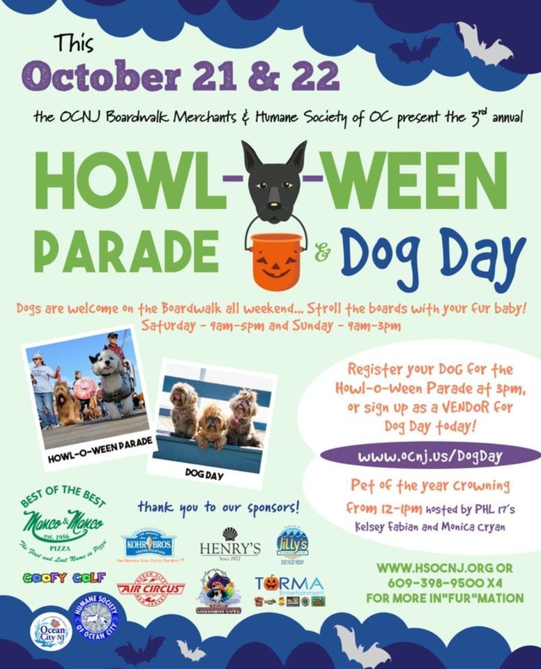 Ocean City NJs Dog Day & Howloween parade! Ocean City, NJ