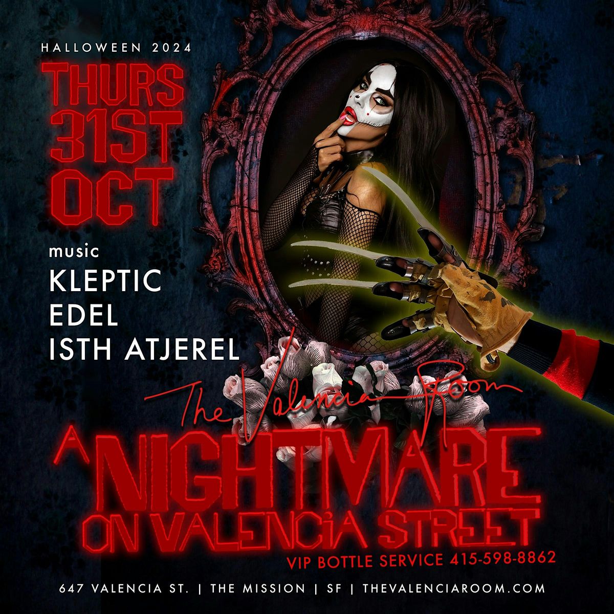 A NIGHTMARE ON VALENCIA Costume Party! 10.31