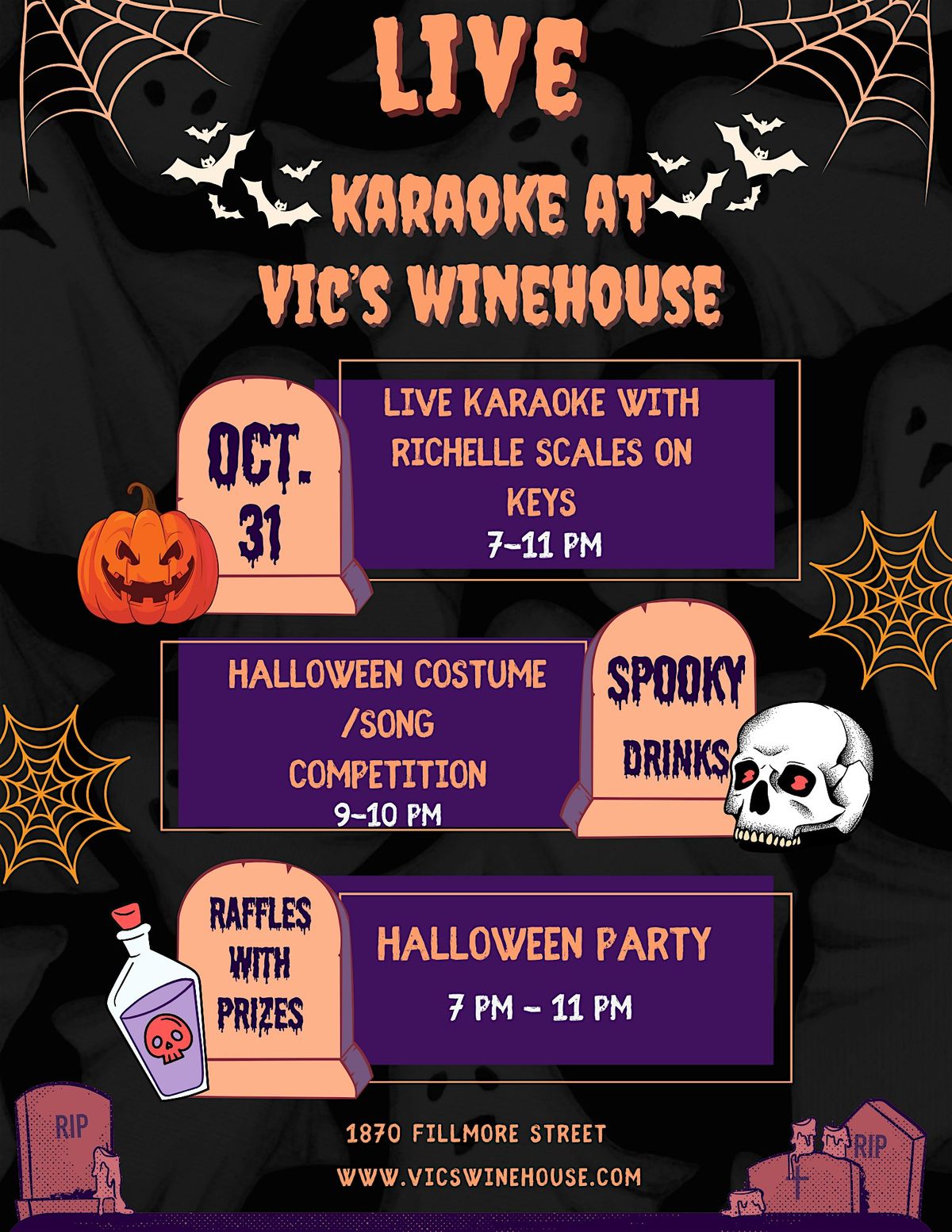 Halloween Live Karaoke