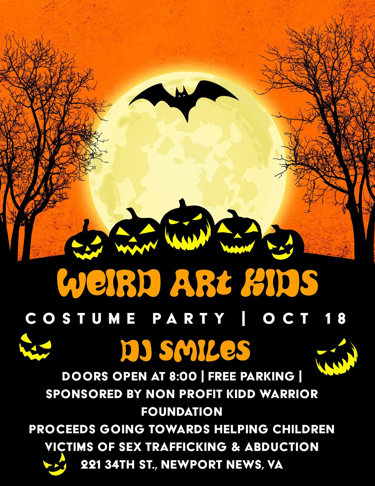 WEIRD ART KIDS COSTUME PARTY