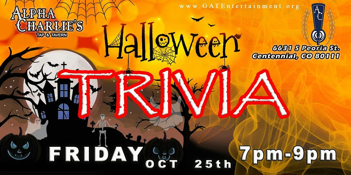 Halloween Themed Trivia!!