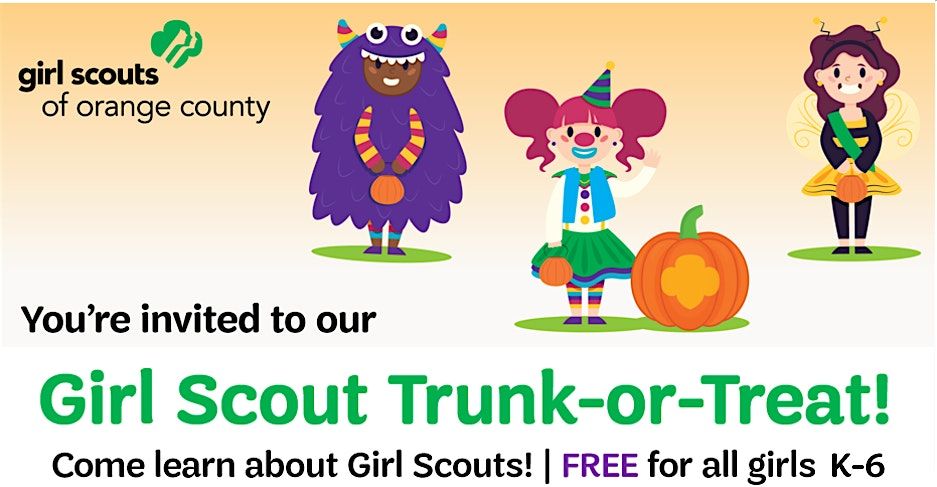 Girl Scout Trunk or Treat!