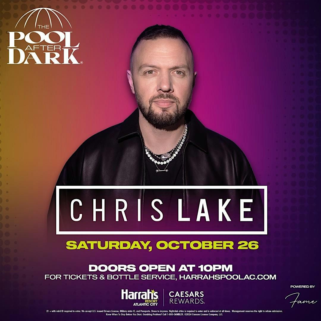 Chris Lake @ Harrahs Pool AC October 26 - Halloween Party