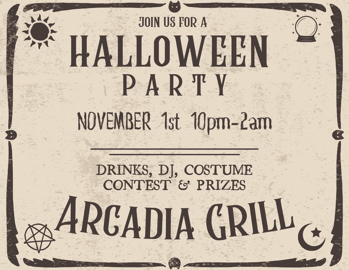 Halloween @ the Arcadia 