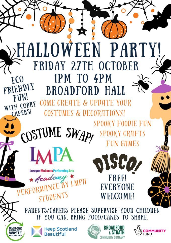 Halloween Party Broadford, Isle of Skye October 27, 2023