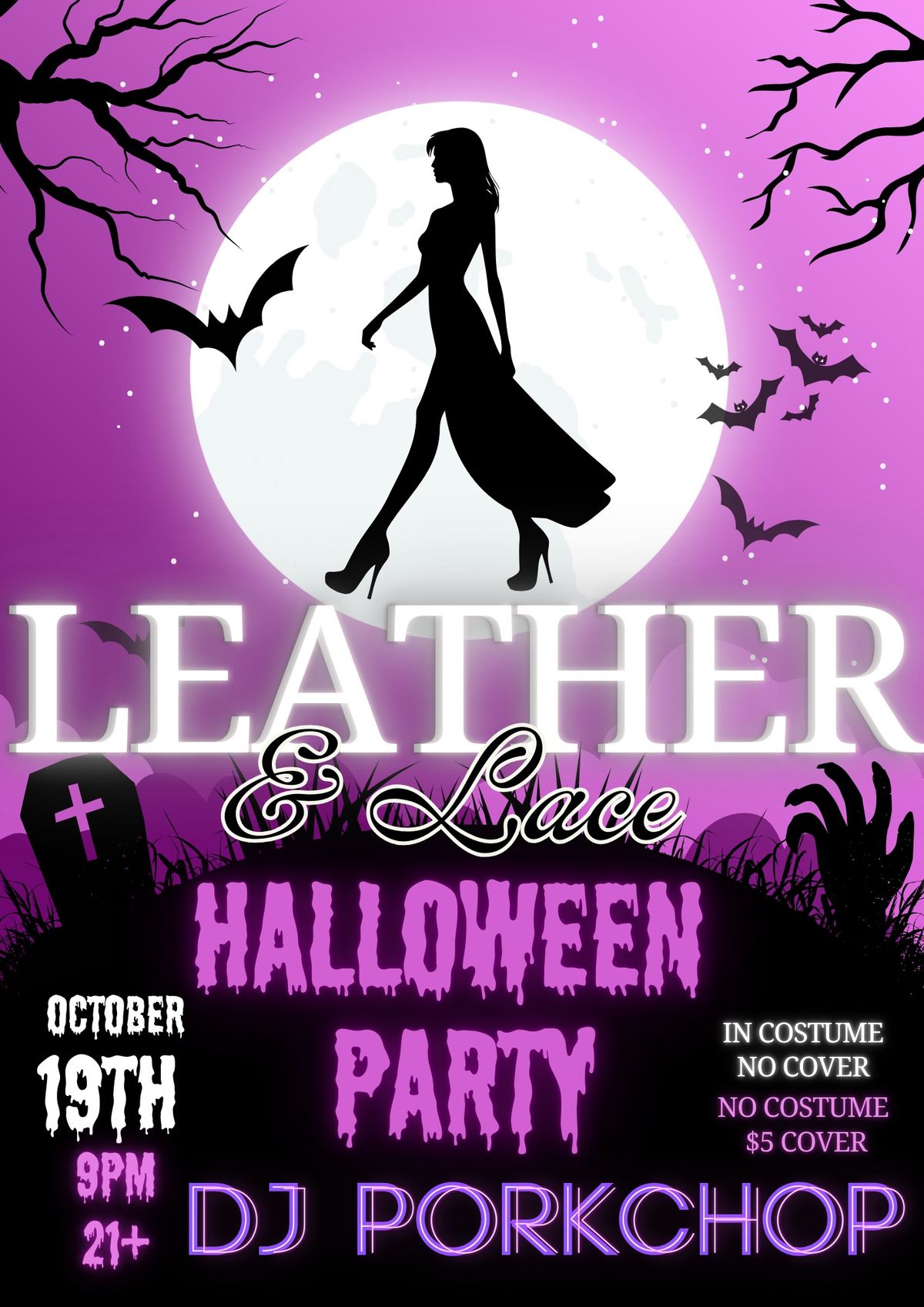 Leather & Lace Halloween Party 