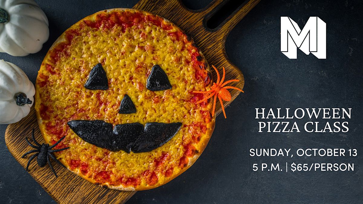 Kids Halloween Pizza Class