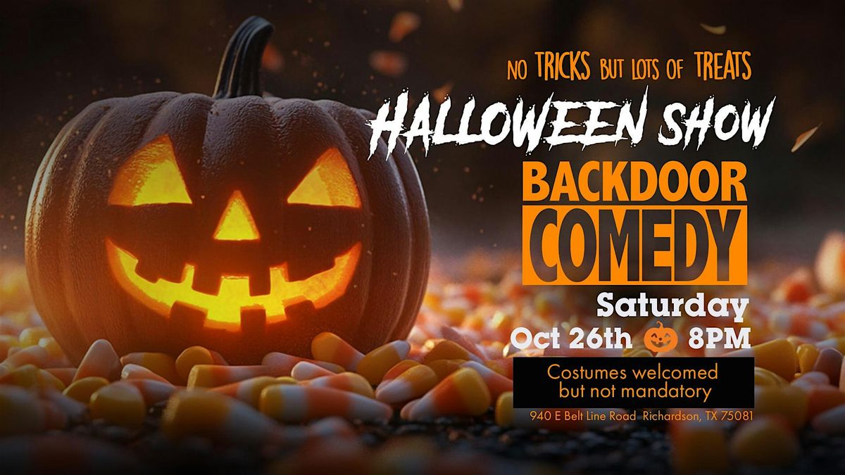 Backdoor Comedy's Halloween Show