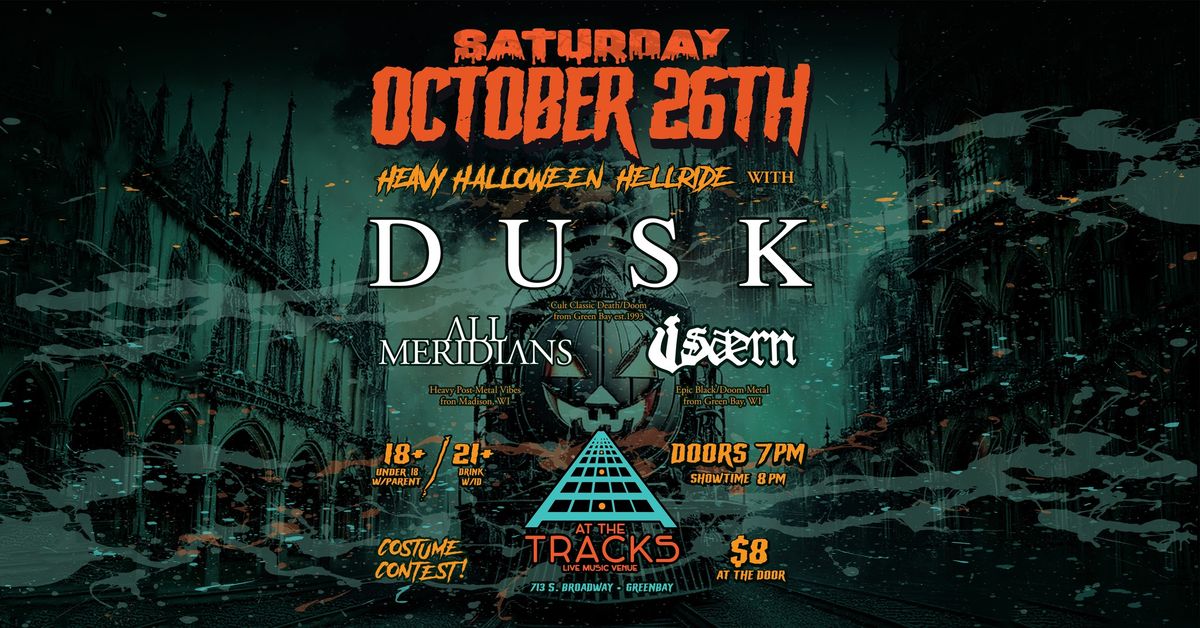 HEAVY HALLOWEEN HELLRIDE Feat. Dusk, All Meridians & Isaern | At The Tracks