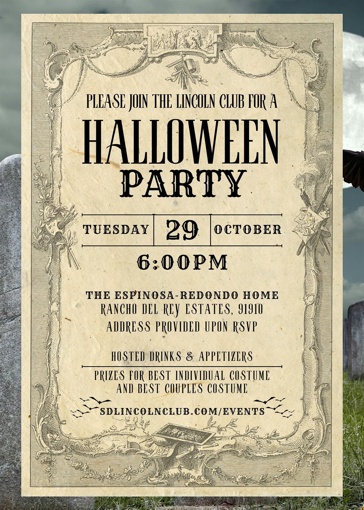 Lincoln Club Halloween Party