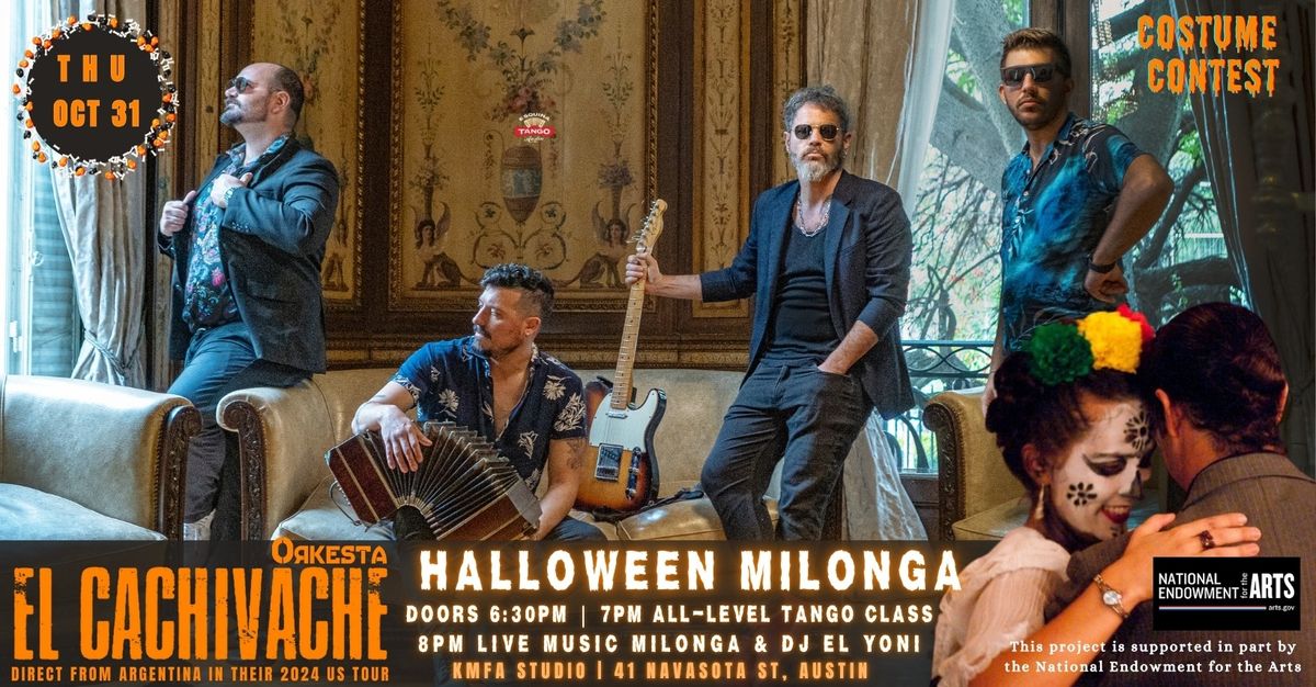 "El Cachivache Orkesta " Halloween Milonga & class