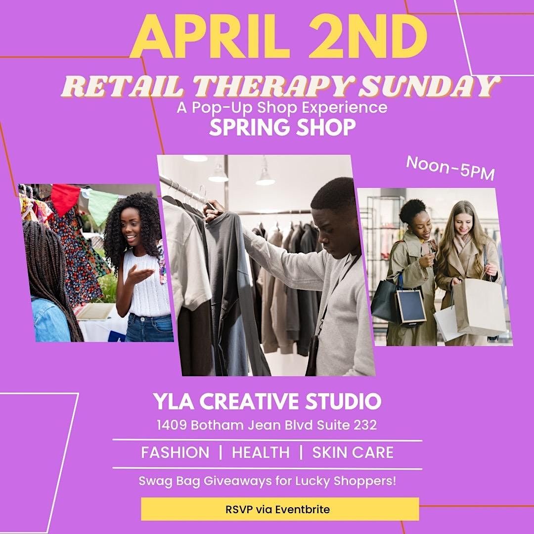 Retail Therapy Sundays-A Pop-Up Shop Experience
