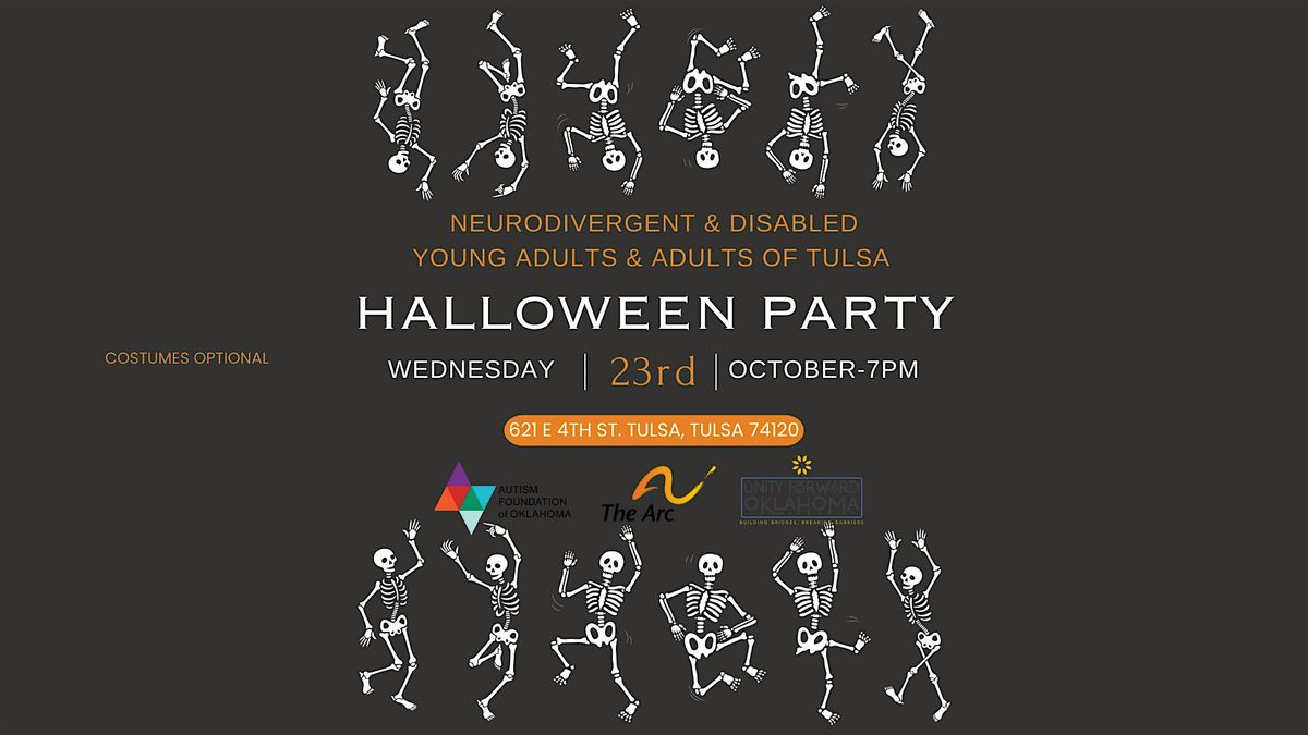 Neurodivergent & Disabled Young Adult\/Adults of Tulsa Halloween Party!