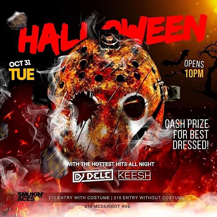 Smokin Aces Present Halloween Costume Party Smokin Aces, Winnipeg