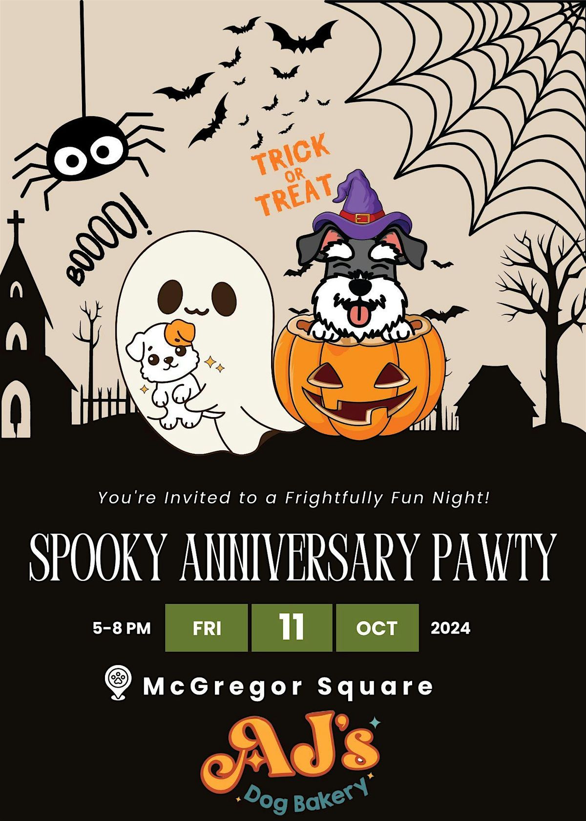 2nd Annual Spooky Anniversary Pawty