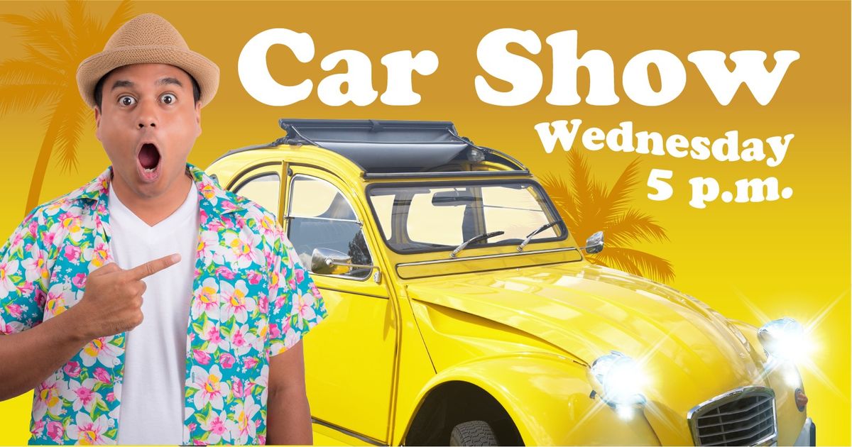 Wednesday Themed Car Show