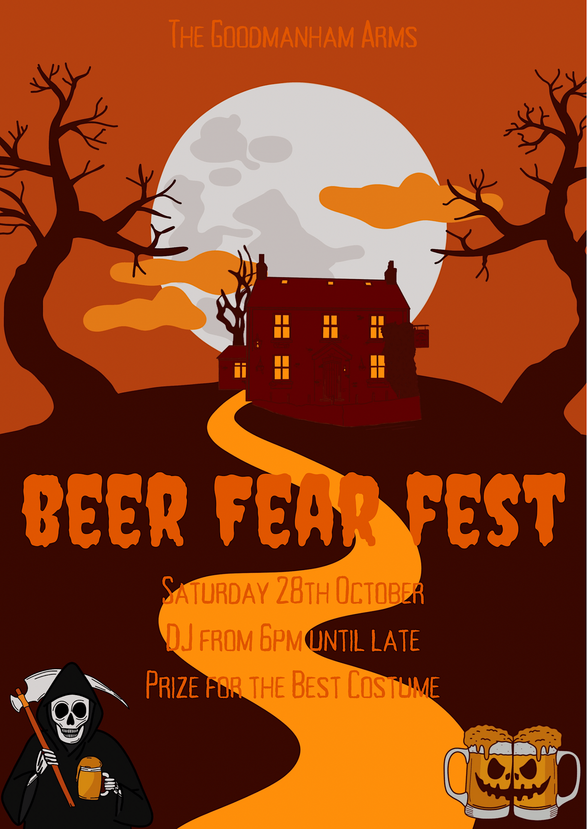 Beer Fear Fest The Goodmanham Arms October 28 to October 29