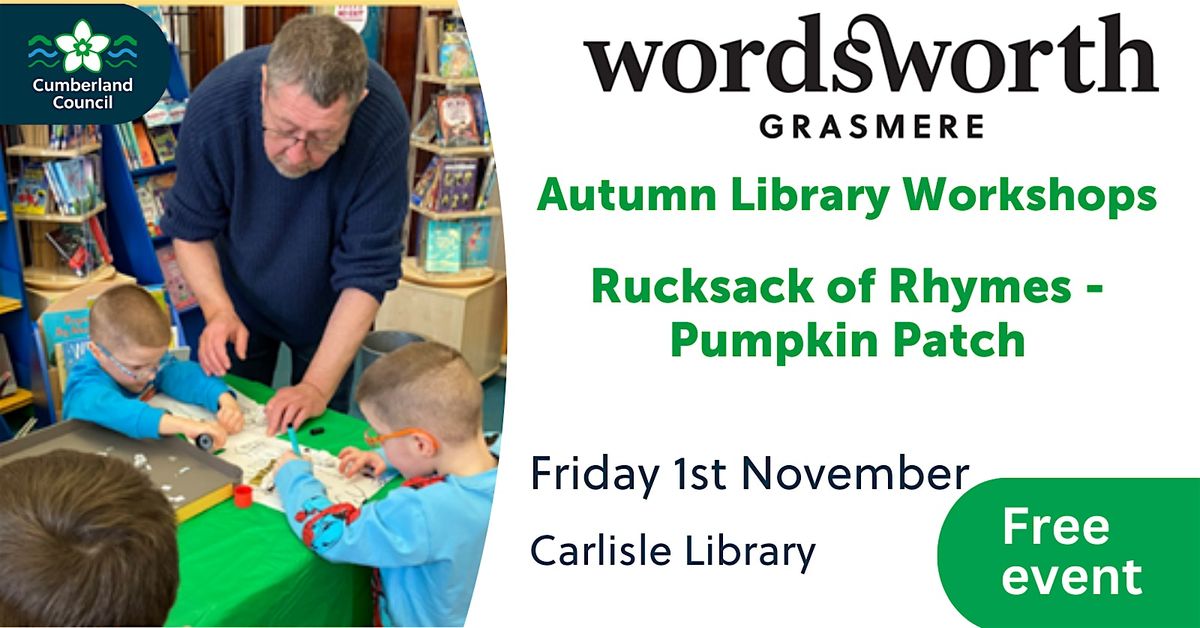 Wordsworth Grasmere Pumpkin Patches at Carlisle Library