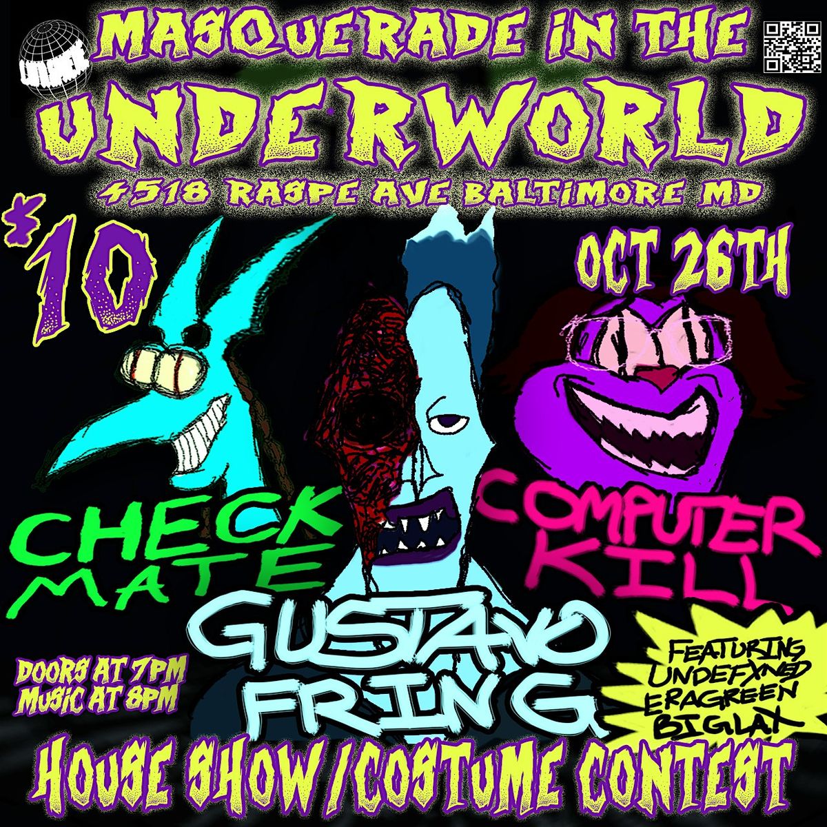 MASQUERADE IN THE UNDERWORLD