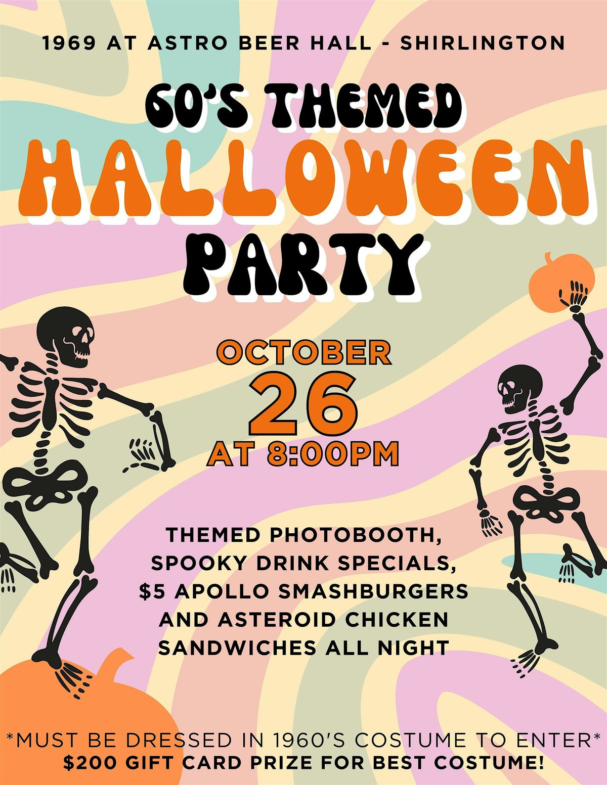 1960s Halloween Party at 1969