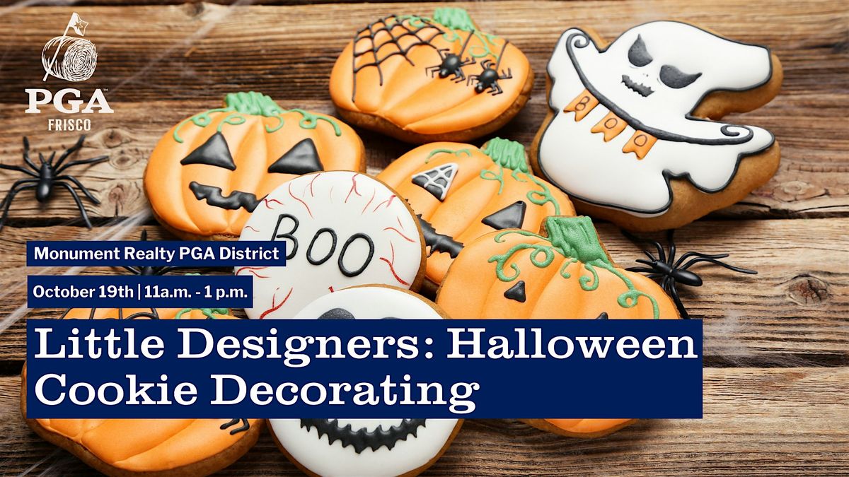 Little Designers in The District: Halloween Cookie Decorating